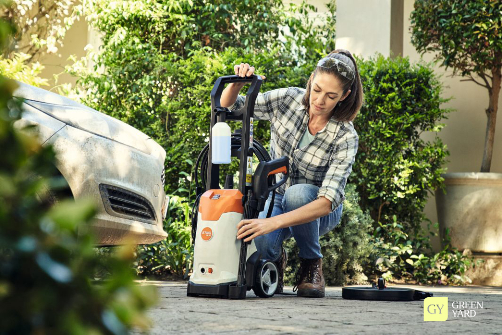 насадки для мийки stihl роторна та плоска