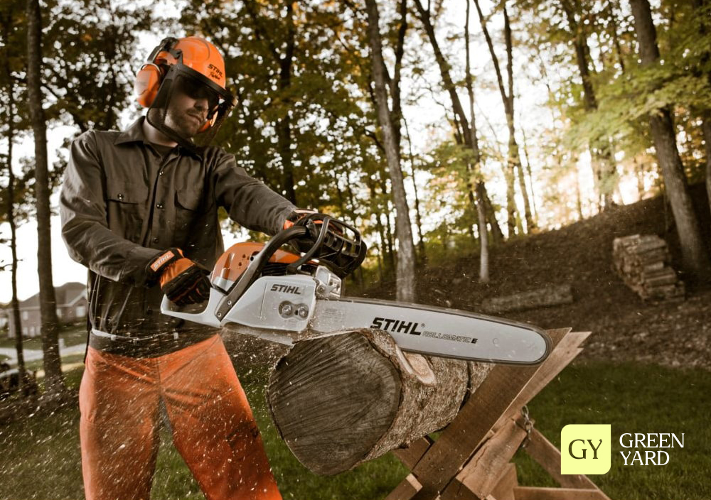 бензопила stihl для домашнього використання на ділянці
