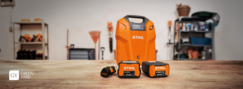 акумуляторна техніка STIHL для догляду за ділянкою