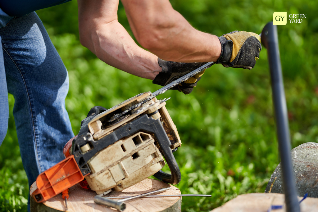 догляд за бензопилою STIHL під час активного сезону
