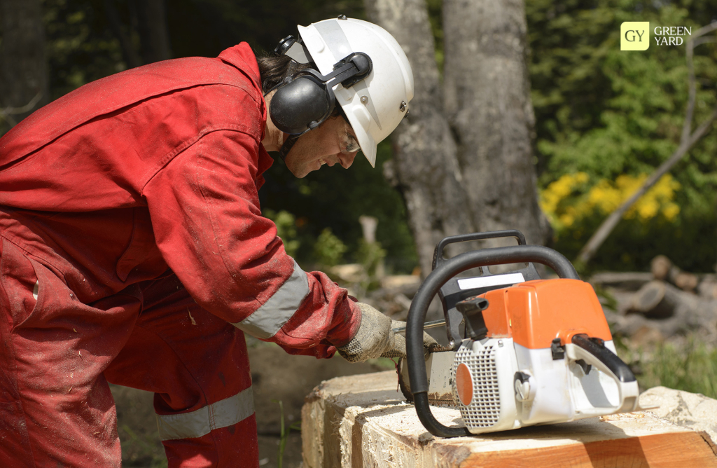 бензопила STIHL не заводиться перевірка перед роботою